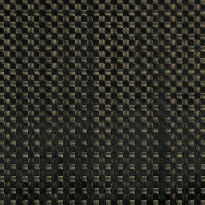 LEE JOFA MODERN GWL-3701.840.0 DELUX ONYX/GOLD Fabric - Eade's Wallpaper