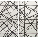 LEE JOFA MODERN GWP-3302.816 NEW.0 CHANNELS PAPER EBONY/IV Wallpaper - Eade's Wallpaper