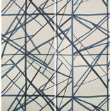 LEE JOFA MODERN GWP-3417.516.0 CHANNELS PAPER PERIWINKLE/OAT Wallpaper - Eade's Wallpaper