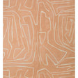 LEE JOFA MODERN GWP-3501.117.0 GRAFFITO SALMON/CREAM Wallpaper - Eade's Wallpaper