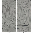 LEE JOFA MODERN GWP-3501.118.0 GRAFFITO GRAPHITE Wallpaper - Eade's Wallpaper