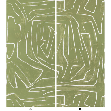 LEE JOFA MODERN GWP-3501.123.0 GRAFFITO FERN Wallpaper - Eade's Wallpaper
