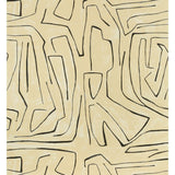 LEE JOFA MODERN GWP-3501.18.0 GRAFFITO LINEN/ONYX Wallpaper - Eade's Wallpaper