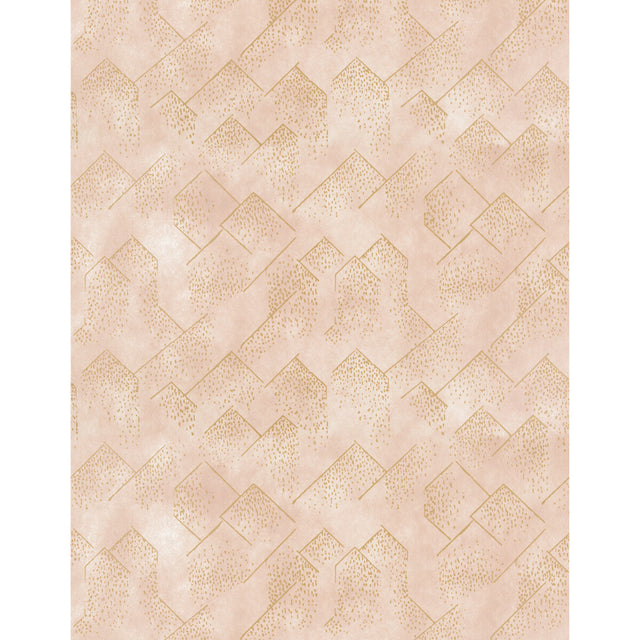 LEE JOFA MODERN GWP-3703.174.0 BRINK PAPER BLUSH/GOLD Wallpaper - Eade's Wallpaper