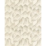 LEE JOFA MODERN GWP-3703.18.0 BRINK PAPER CREAM/ONYX Wallpaper - Eade's Wallpaper