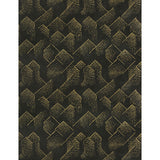 LEE JOFA MODERN GWP-3703.840.0 BRINK PAPER GOLD/ONYX Wallpaper - Eade's Wallpaper