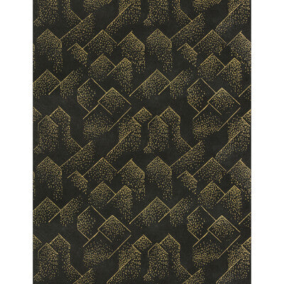 LEE JOFA MODERN GWP-3703.840.0 BRINK PAPER GOLD/ONYX Wallpaper - Eade's Wallpaper