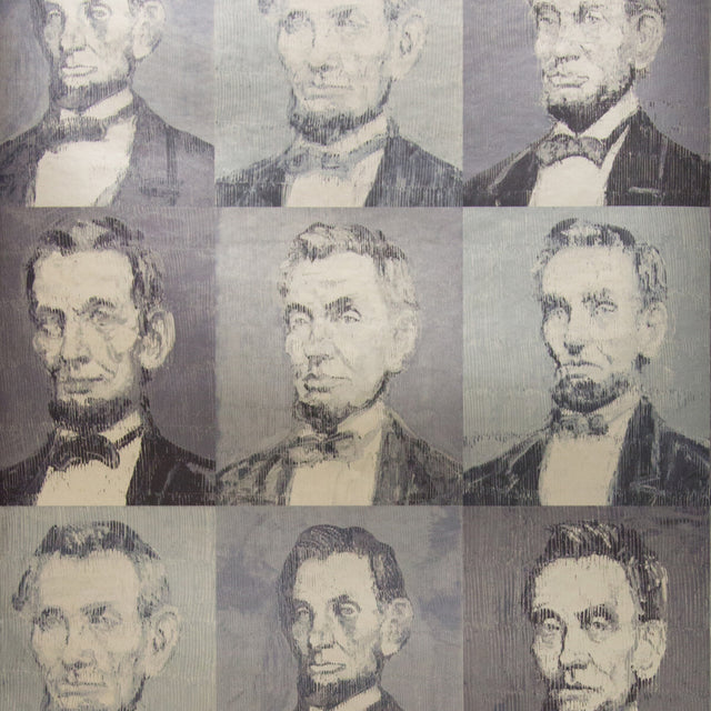 LEE JOFA MODERN GWP-3710.21.0 NO SIXTEEN PATINA SILVER Wallpaper - Eade's Wallpaper