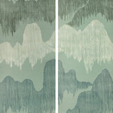 LEE JOFA MODERN GWP-3715.113.0 CASCADIA PAPER TEAL Wallpaper - Eade's Wallpaper