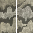 LEE JOFA MODERN GWP-3715.811.0 CASCADIA PAPER NOIR Wallpaper - Eade's Wallpaper