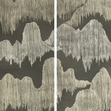 LEE JOFA MODERN GWP-3715.811.0 CASCADIA PAPER NOIR Wallpaper - Eade's Wallpaper