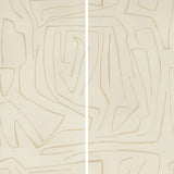LEE JOFA MODERN GWP-3720.116.0 GRAFFITO II PARCHMENT Wallpaper - Eade's Wallpaper