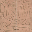 LEE JOFA MODERN GWP-3720.711.0 GRAFFITO II ROSA Wallpaper - Eade's Wallpaper