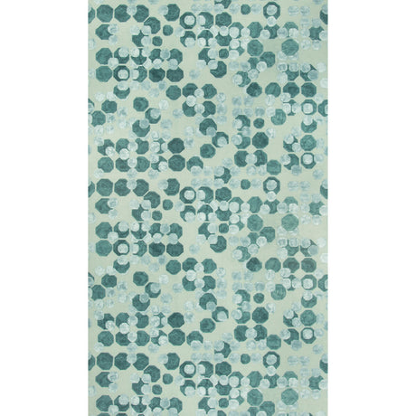 LEE JOFA MODERN GWP-3724.135.0 HEX PAPER LAGOON Wallpaper - Eade's Wallpaper