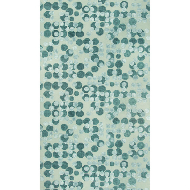 LEE JOFA MODERN GWP-3724.135.0 HEX PAPER LAGOON Wallpaper - Eade's Wallpaper