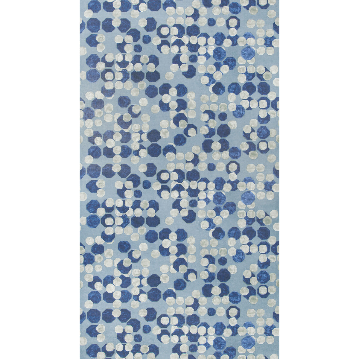 LEE JOFA MODERN GWP-3724.505.0 HEX PAPER MARINE Wallpaper - Eade's Wallpaper