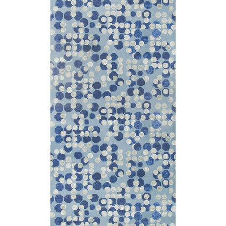 LEE JOFA MODERN GWP-3724.505.0 HEX PAPER MARINE Wallpaper - Eade's Wallpaper