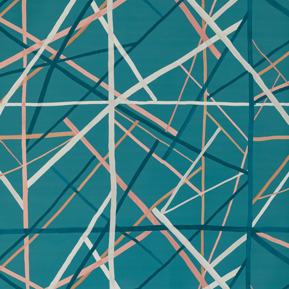 LEE JOFA MODERN GWP-3725.335.0 SIMPATICO PAPER TEAL Wallpaper - Eade's Wallpaper