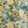 LEE JOFA MODERN GWP-3729.450.0 ARIOSO PAPER MARINE/CITRON Wallpaper - Eade's Wallpaper