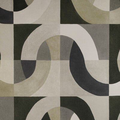 LEE JOFA MODERN GWP-3731.811.0 COLONNADE PAPER ONYX Wallpaper - Eade's Wallpaper