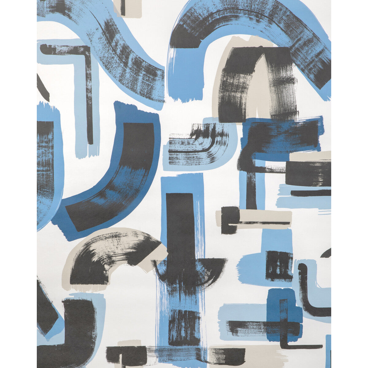 LEE JOFA MODERN GWP-3738.155.0 BLEECKER PAPER CAPRI/NAVY Wallpaper - Eade's Wallpaper