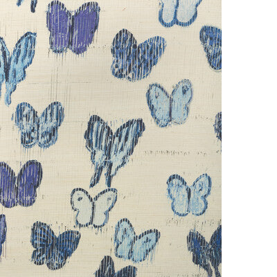 LEE JOFA MODERN FLUTTER SISAL GWP-3746.513.0 in THE BLUES Wa