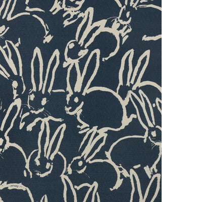 LEE JOFA MODERN HULA SISAL GWP-3748.50.0 in NAVY Wallpaper -