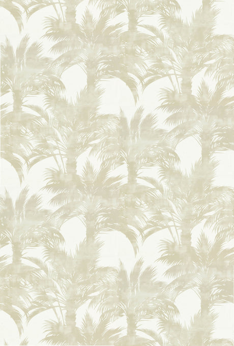 Scalamandre GW 000116610 SAND PALM PRINT Fabric