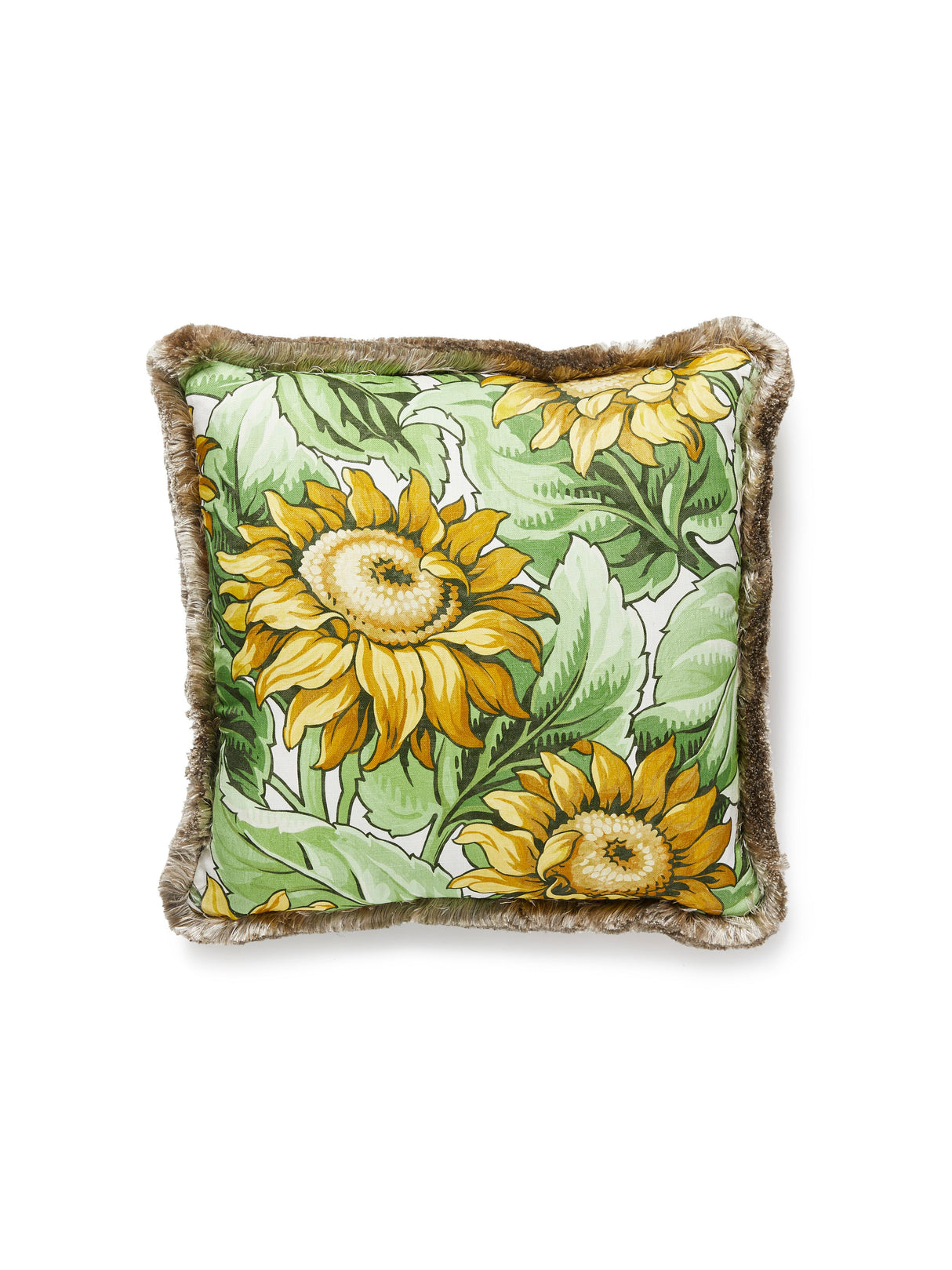 Scalamandre GW 0001SUNFLPILA SUNFLOWER PRINT PILLOW - Pillow