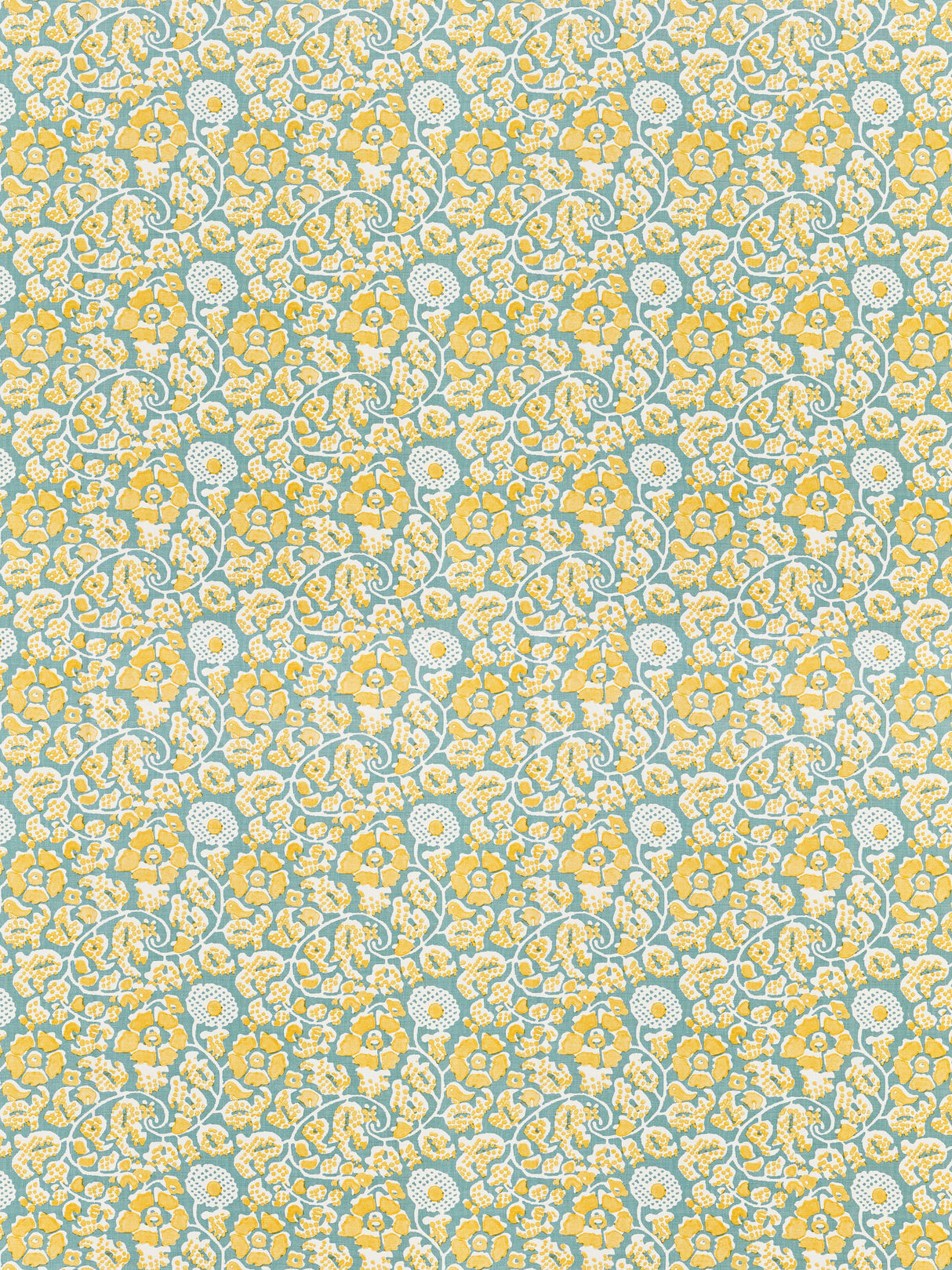 Scalamandre GW 000216629 ARUBA MAIDEN FLORAL Fabric