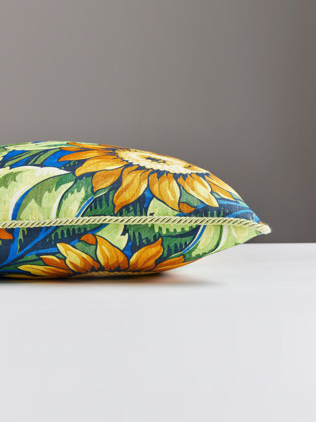 Scalamandre GW 0002SUNFLPILL SUNFLOWER PRINT PILLOW - Pillow