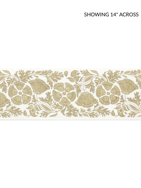 Scalamandre GW 0003T3330 WHEAT FIELDS GRETEL PRINTED TAPE Fabric