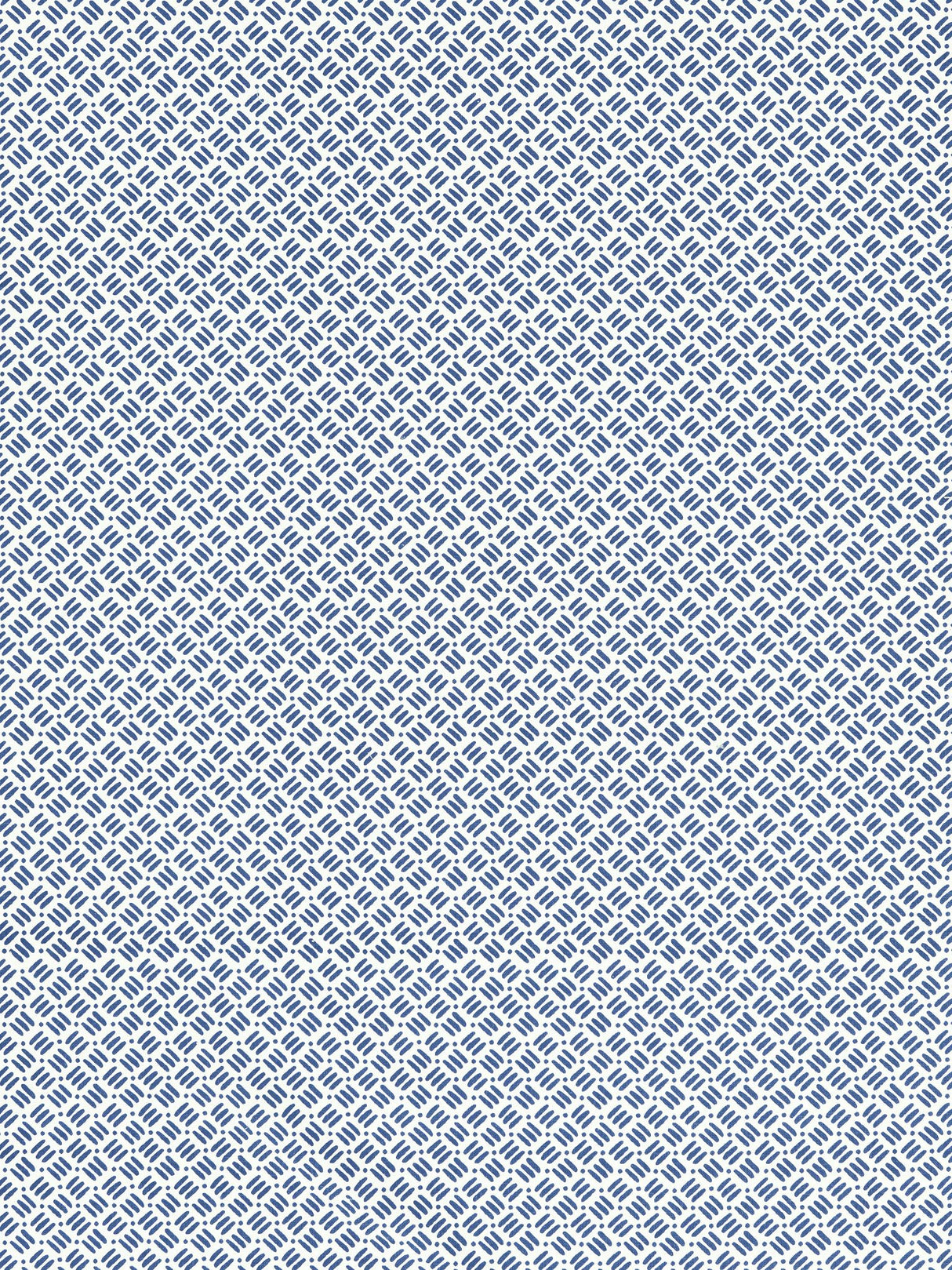 Scalamandre GW 000616618 MARINE DASH & DOT PRINT Fabric