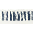 STOUT HALI-3 HALIFAX TAPE 3 NAVY Fabric - Eades Wallpaper & Fabric
