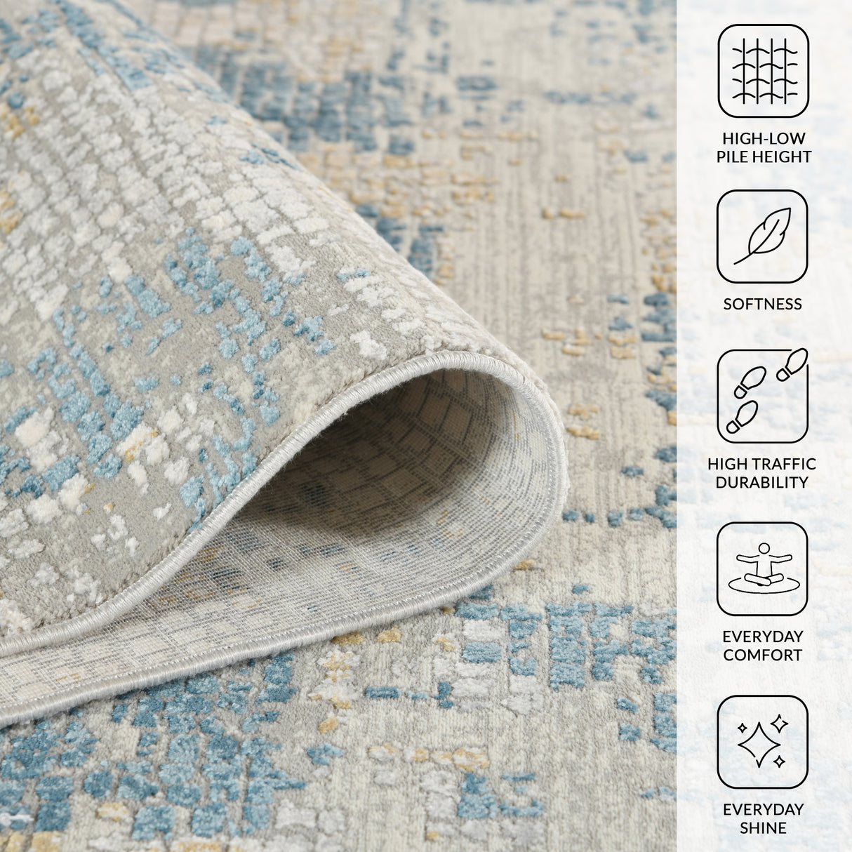 Amer Rugs HAM-2 Hamilton Contemporary /Blue Area Rug