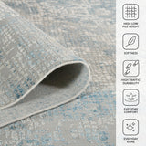 Amer Rugs HAM-4 Hamilton Contemporary /Blue Area Rug