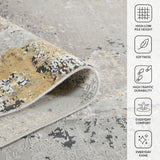 Amer Rugs HAM-5 Hamilton Contemporary /Gold Area Rug