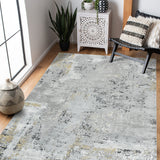 Amer Rugs HAM-5 Hamilton Contemporary /Gold Area Rug