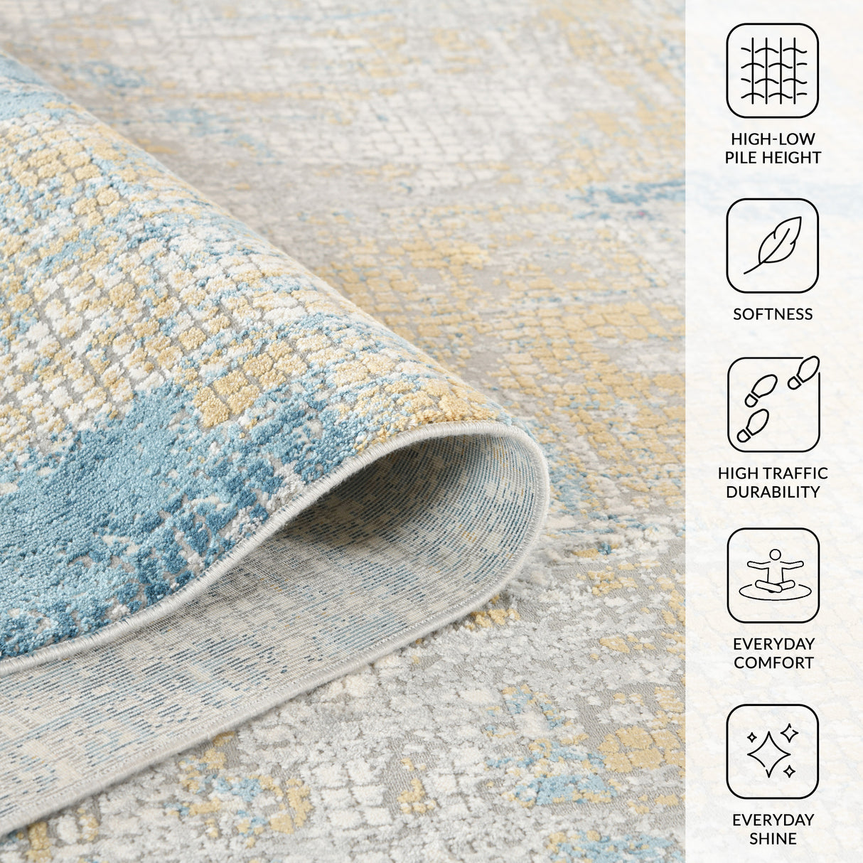 Amer Rugs HAM-6 Hamilton Contemporary /Blue Area Rug