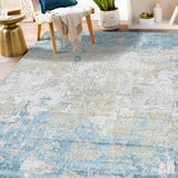 Amer Rugs HAM-6 Hamilton Contemporary /Blue Area Rug