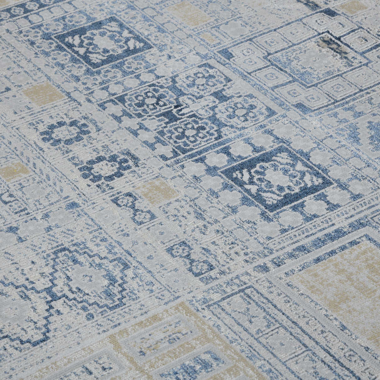 Amer Rugs HAM-7 Hamilton Modern Aztec /Gold Area Rug