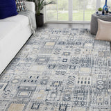 Amer Rugs HAM-7 Hamilton Modern Aztec /Gold Area Rug