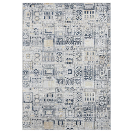 Amer Rugs HAM-7 Hamilton Modern Aztec /Gold Area Rug