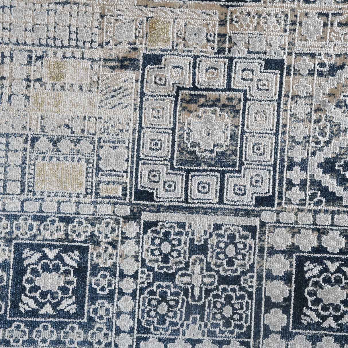 Amer Rugs HAM-7 Hamilton Modern Aztec /Gold Area Rug