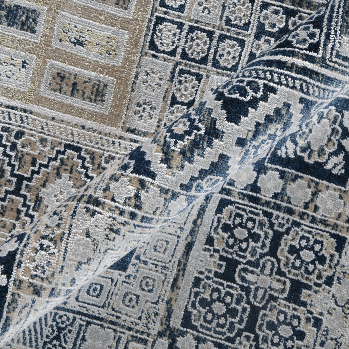 Amer Rugs HAM-7 Hamilton Modern Aztec /Gold Area Rug