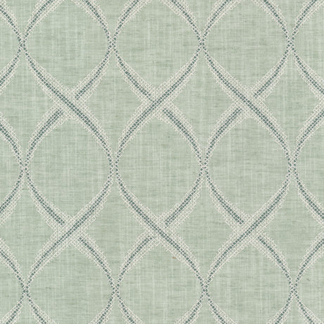 STOUT HARV-4 HARVARD 4 CELADON Fabric - Eades Wallpaper & Fabric