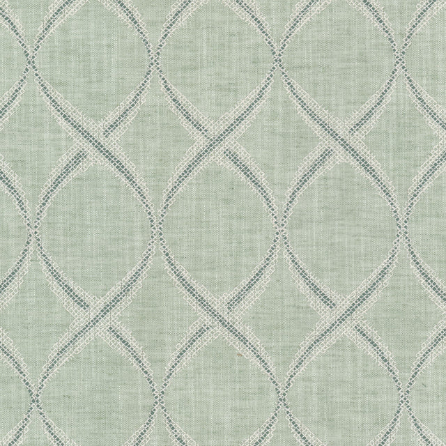 STOUT HARV-4 HARVARD 4 CELADON Fabric - Eades Wallpaper & Fabric