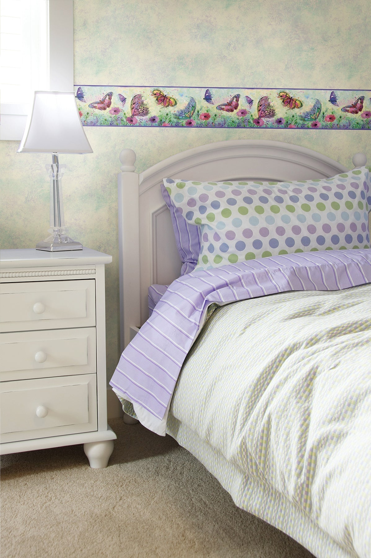 Chesapeake HAS01332 Tahlia Lavender Stucco Texture Wallpaper