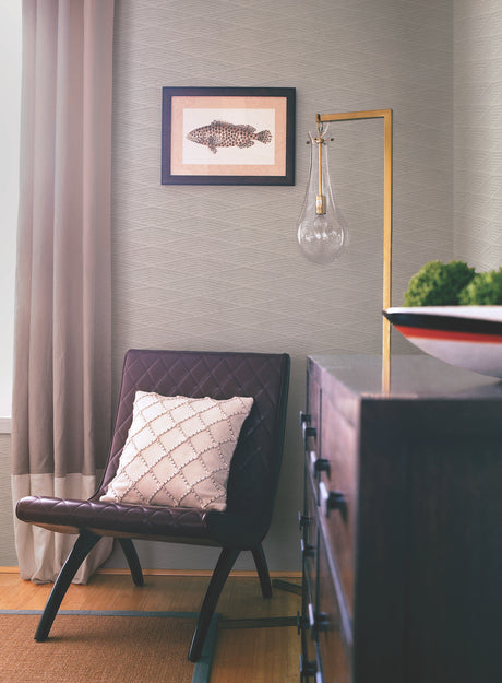York HC7509 Lofty Peaks Light Grey Wallpaper