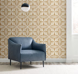York HC7545 Roulettes Gold Wallpaper